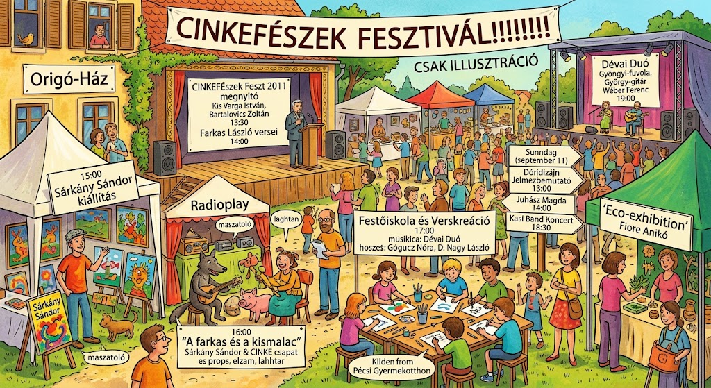 CINKEFÉSZEK FESZTIVÁL!!!!!!!!!