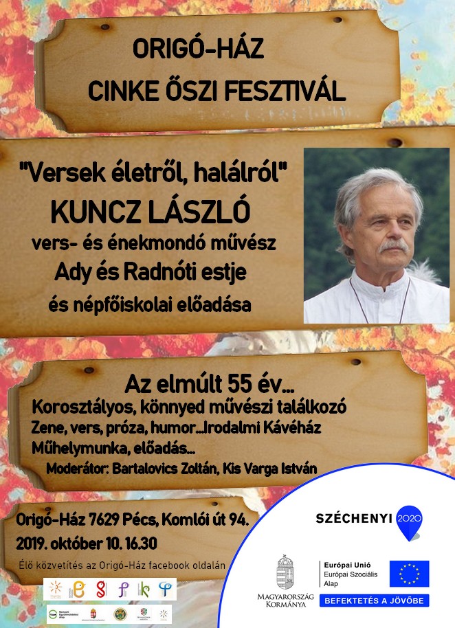 CINKE Őszi Fesztivál – Az első 55 év…