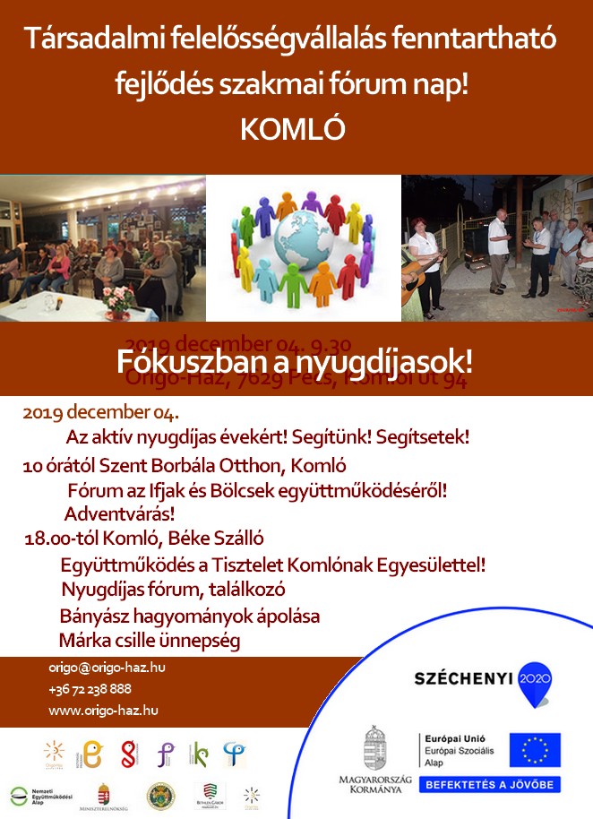 Társadalmi felelősségvállalás szakmai nap