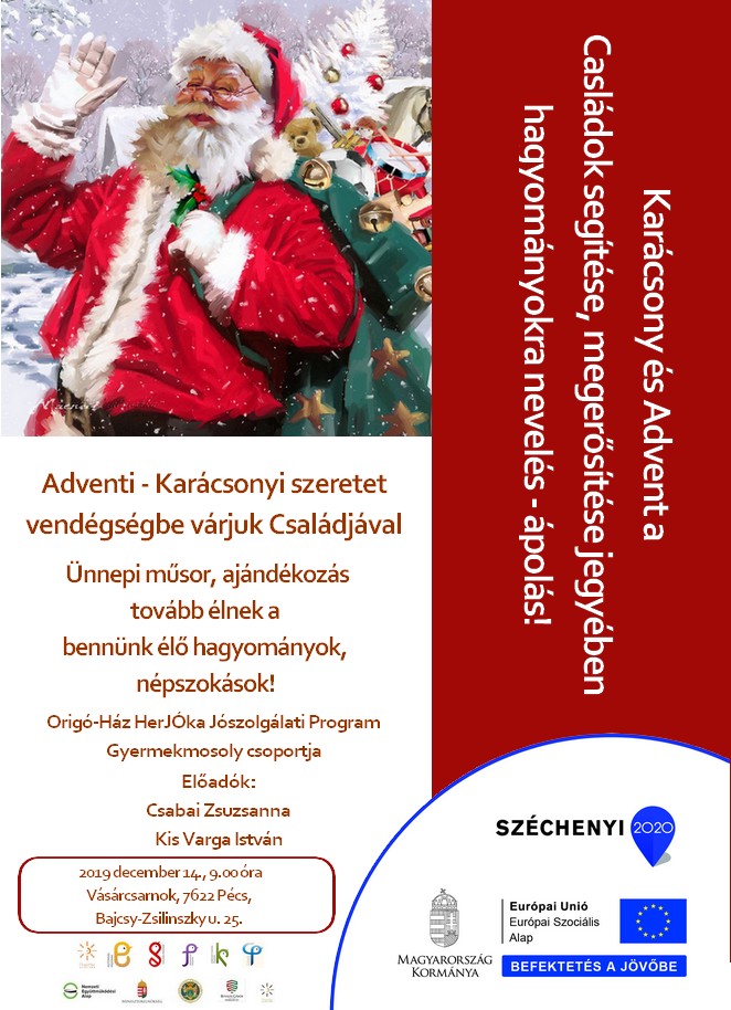 Adventi-Karácsonyi szeretet vendégség