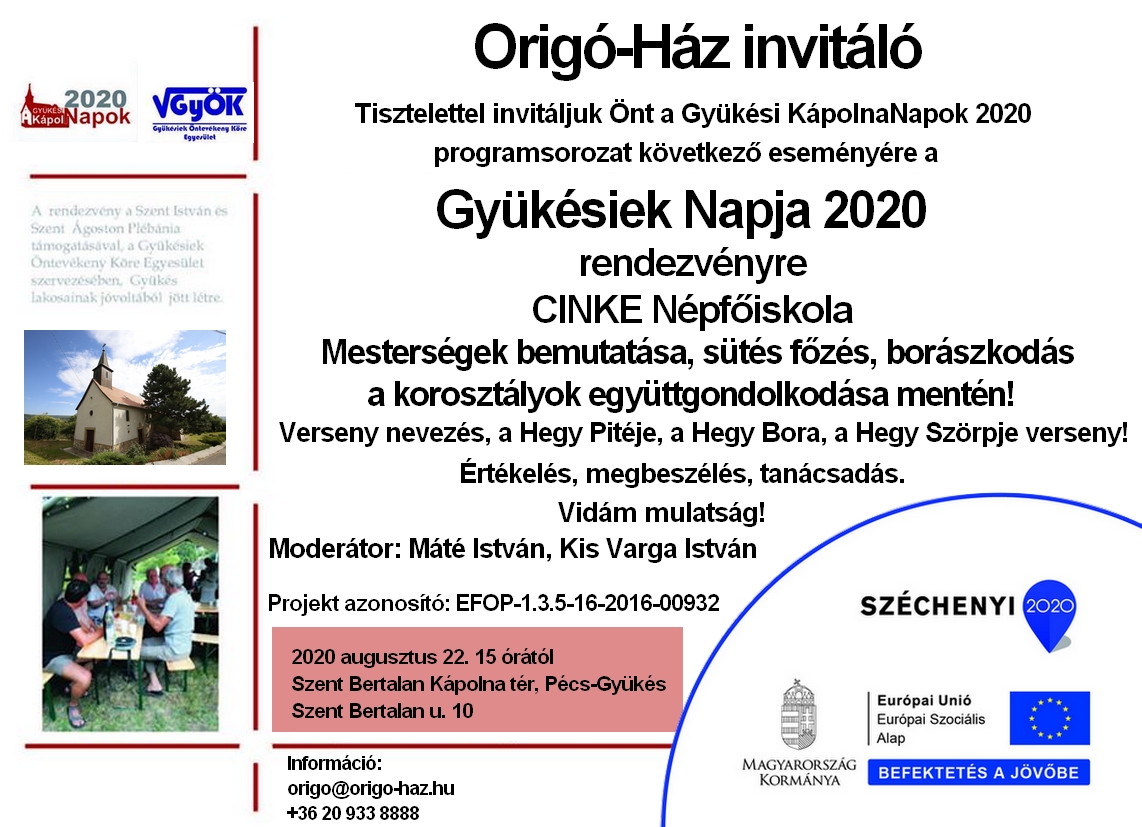 Gyükésiek napja 2020