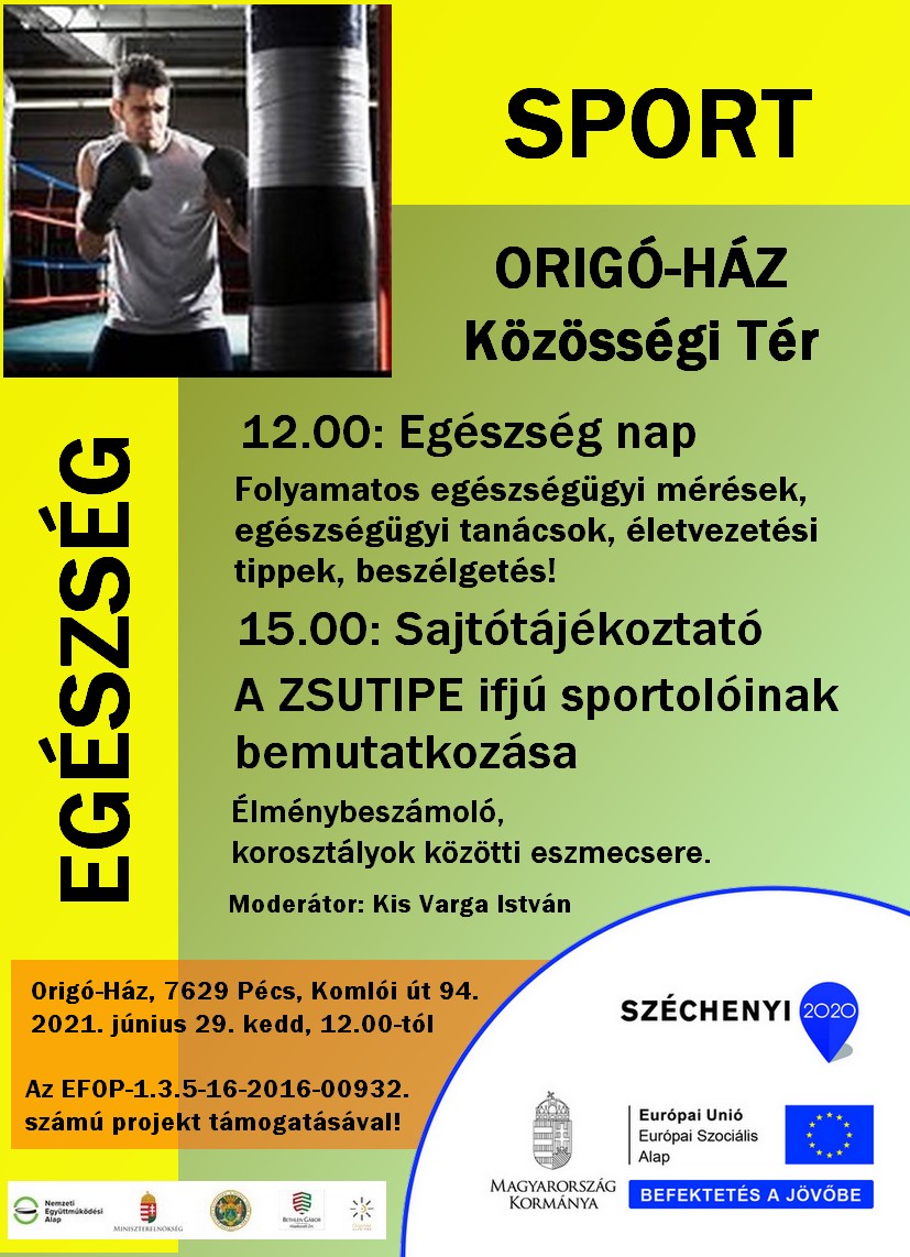 Egészségnap – Ifjú sportolók bemutatkozása