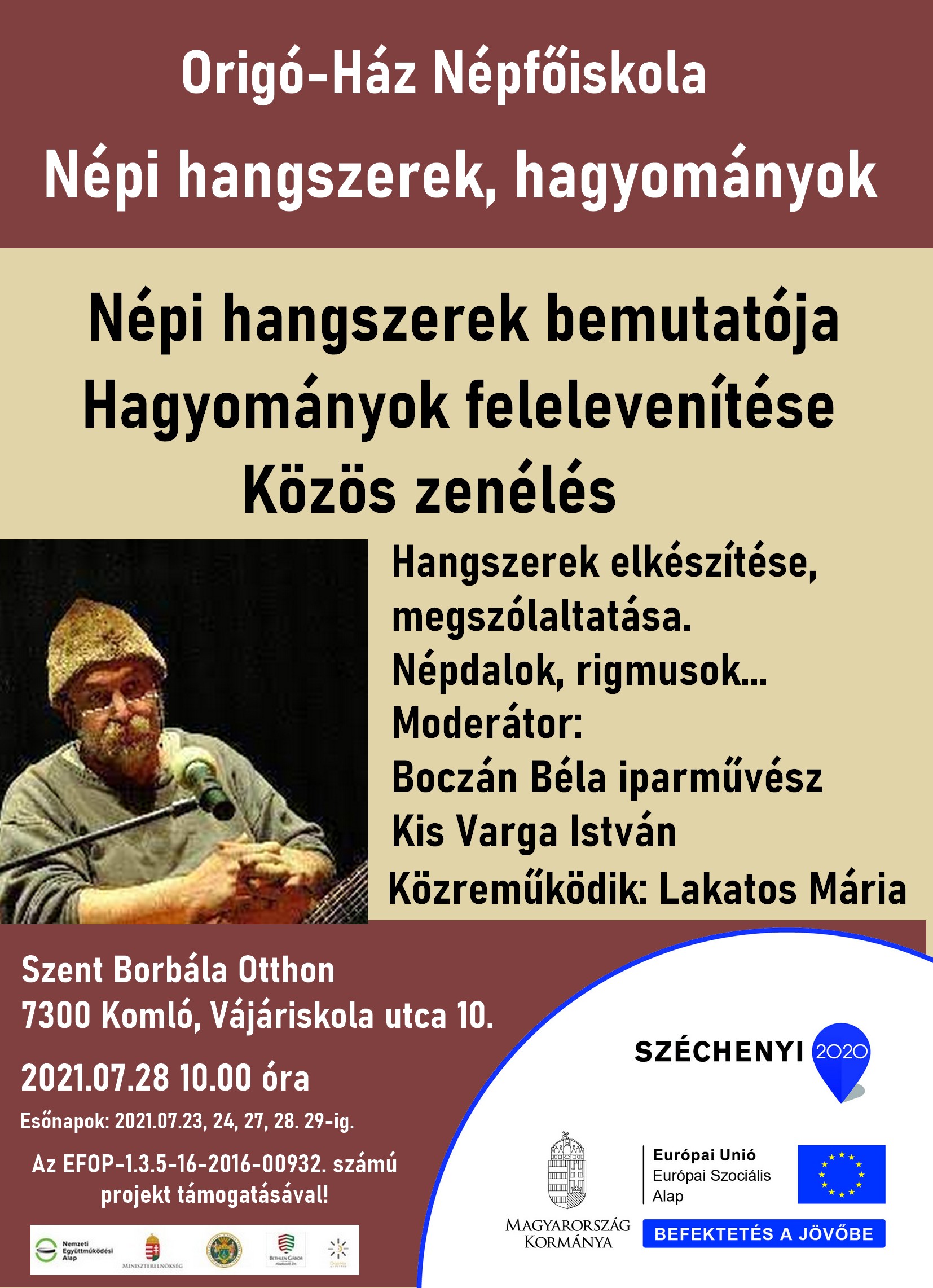 CINKE Népfőiskola – Komló