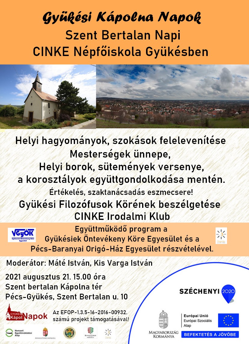 CINKE Népfőiskola – Gyükés