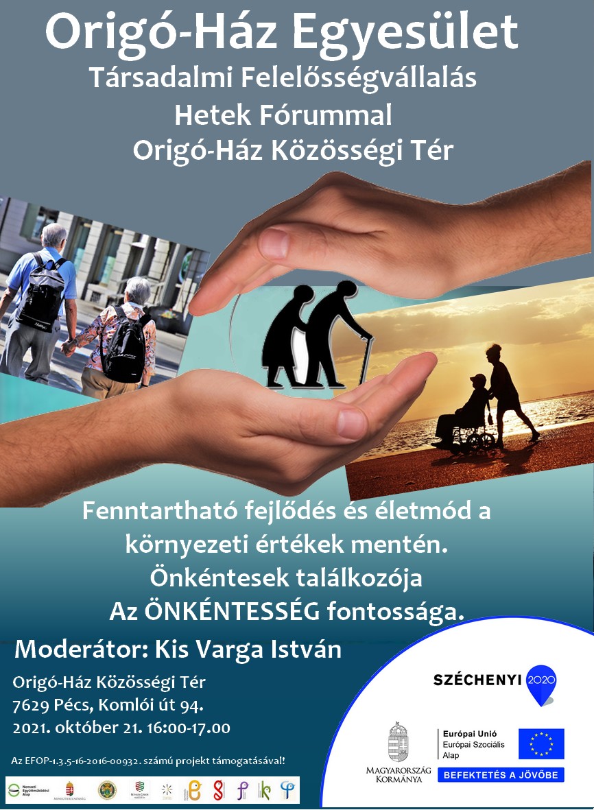 Társadalmi Felelősségvállalási Hetek – Origó-Ház