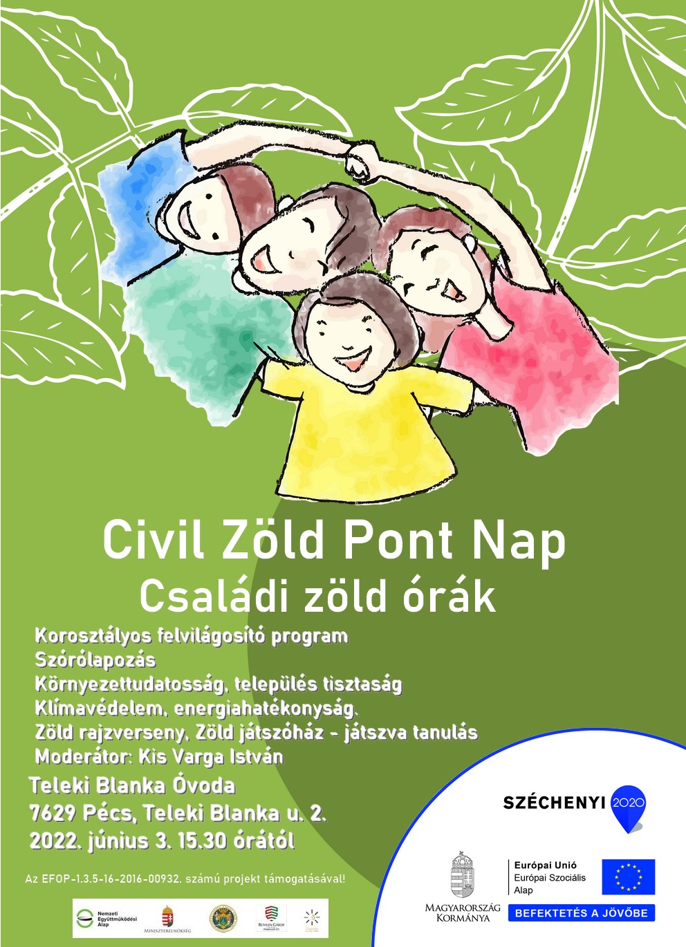 Civil Zöld Pont Nap