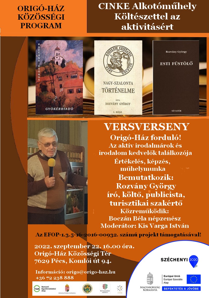 Költészettel az aktivitásért – Rozvány György