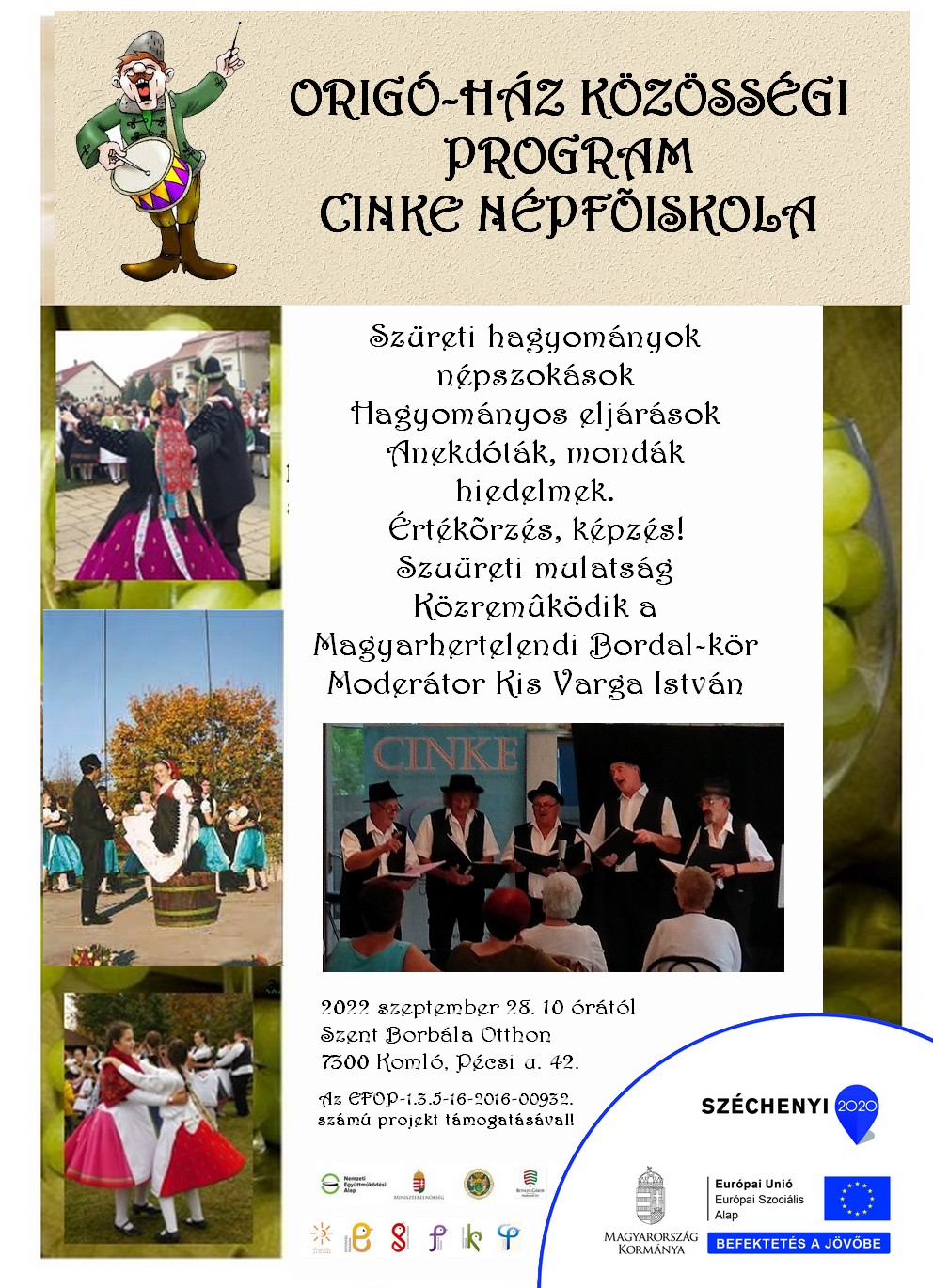 CINKE Népfőiskola – Szüret