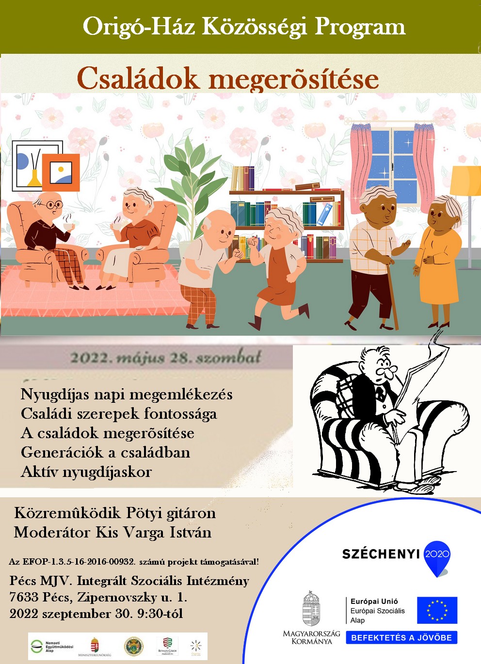 Családok megerősítése – nyugdíjas nap