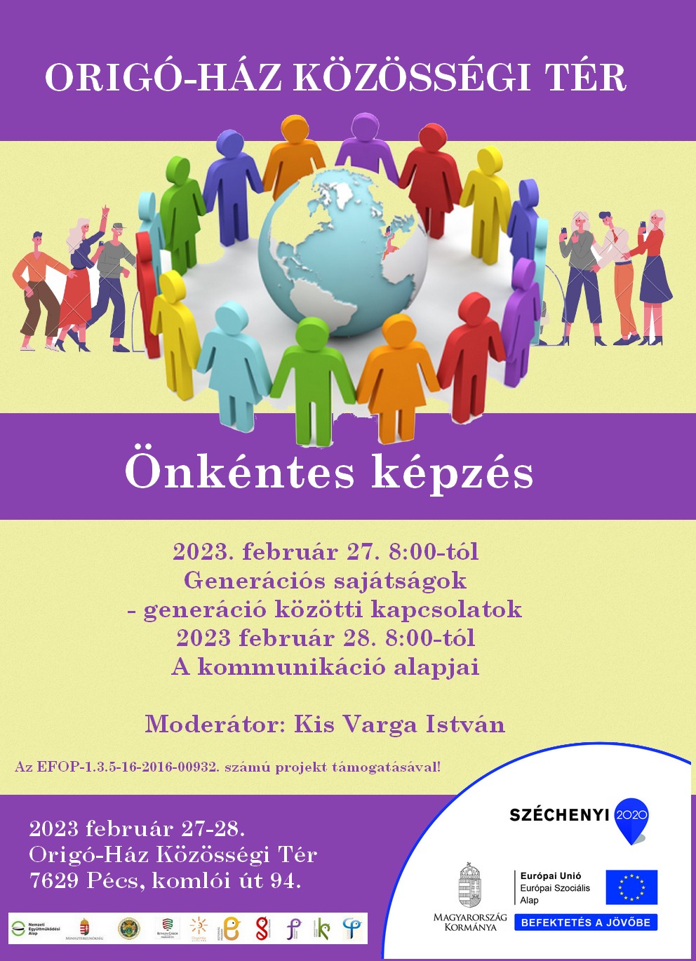 Önkéntesek képzése – Generációs sajátságok-generációk közti kapcsolatok
