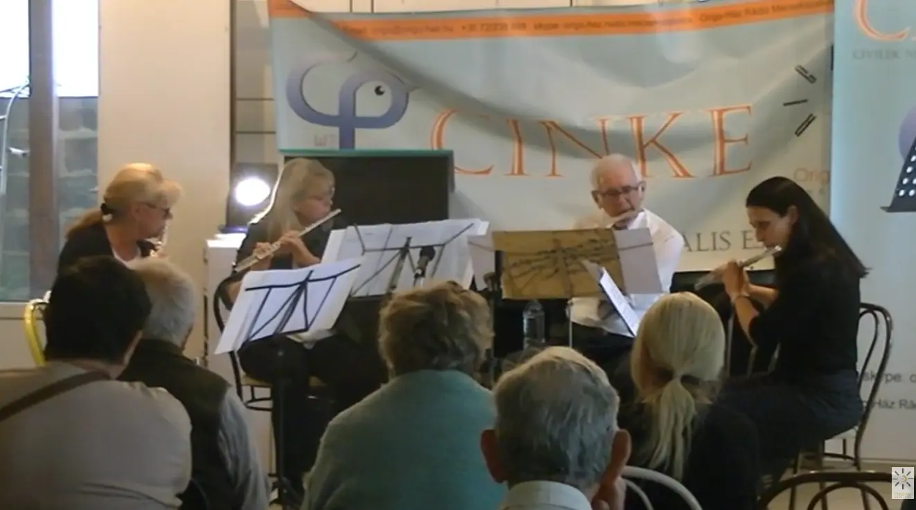 Nyárindító fuvolakvartett koncert